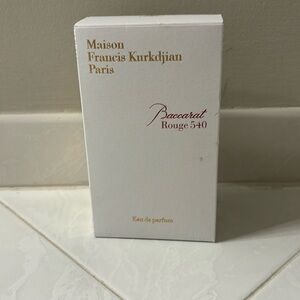 Empty Baccarat Rouge 540 Packaging 2.4oz